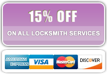 15% of on all locksmith services